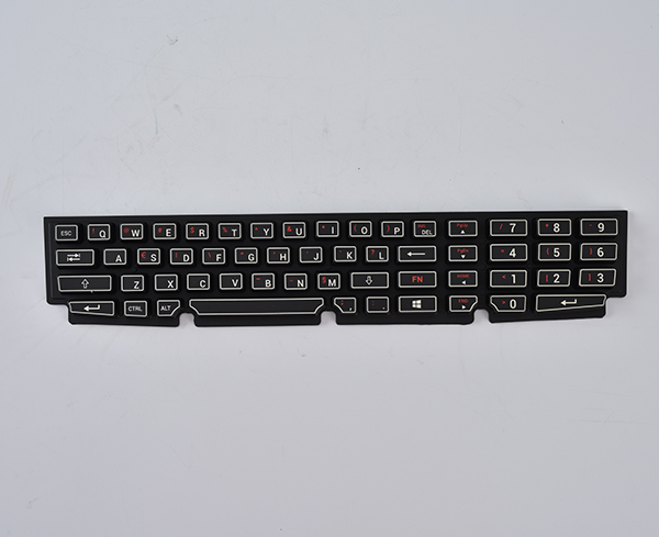 Printing + silicone button Printing + silicone button