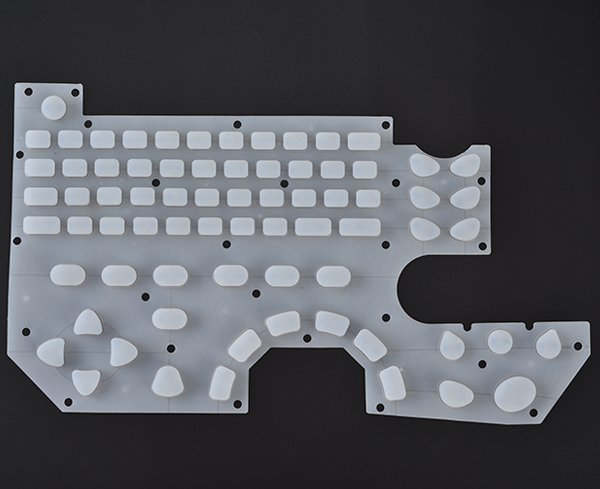 Silicone key + film key switch Silicone key + film key switch